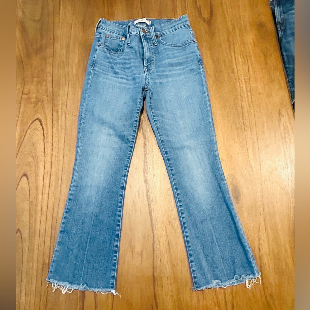 Madewell Cali Demi-Boot Jeans in Medium Wash